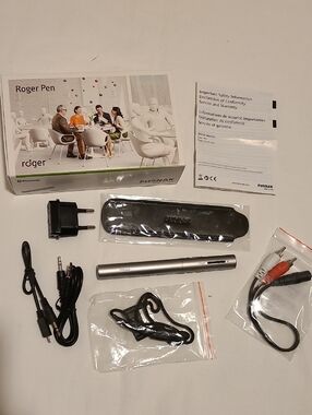 Phonak Roger Pen Bluetooth Hearing Aid Accessories Clip On Mic (Parts)